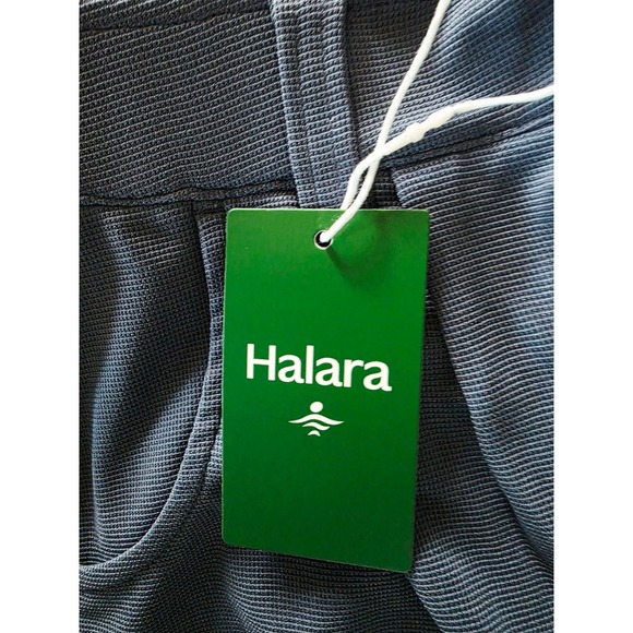 Halara M‎ High Waist Flex Pants Athleisure Wide Leg Slate Blue Regular Fit NWT - Picture 8 of 8